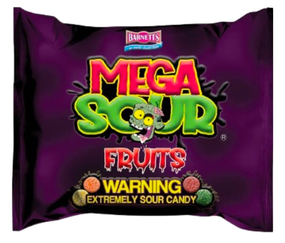 Barnetts Mega Sour Fruits British