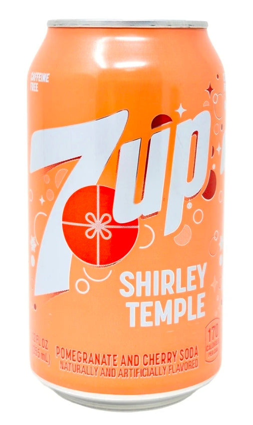 7UP Shirley Temple Pomegranate & Cherry Drink - 355mL