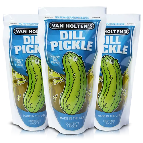 Van Holtens, Pickle Dill Hearty Dill Flavor Jumbo