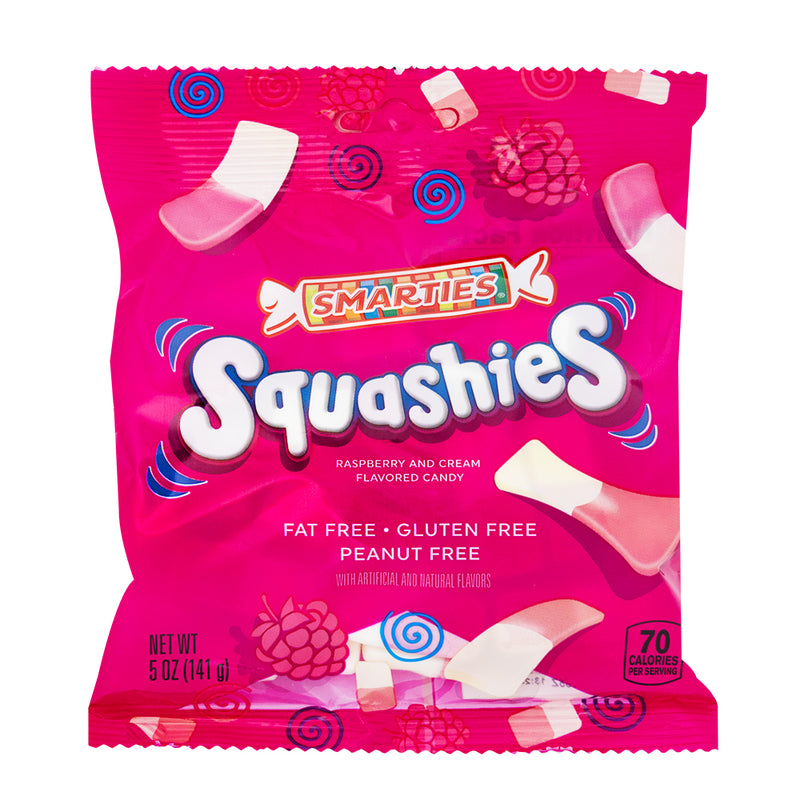 Squashies Smarties Raspberries and Cream