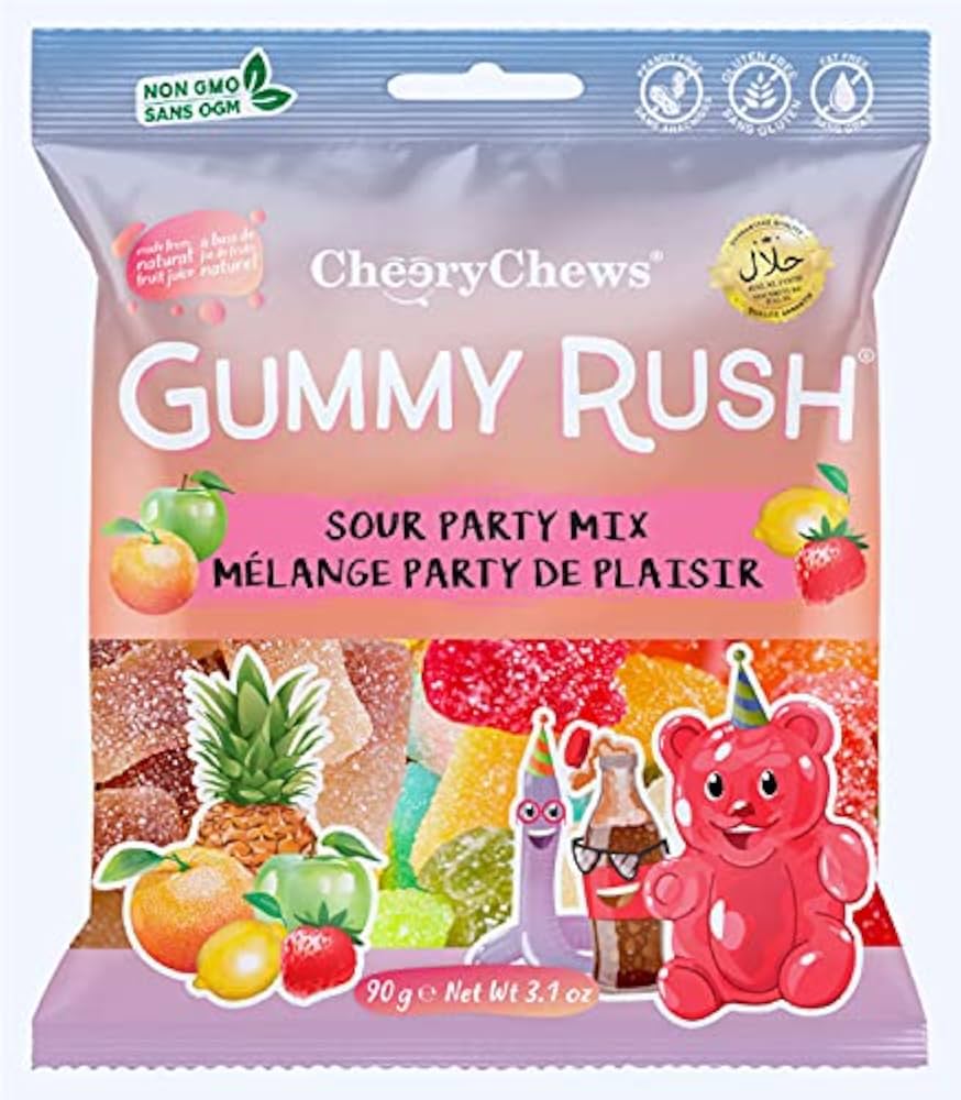 Gummy Rush Sour Party Mix