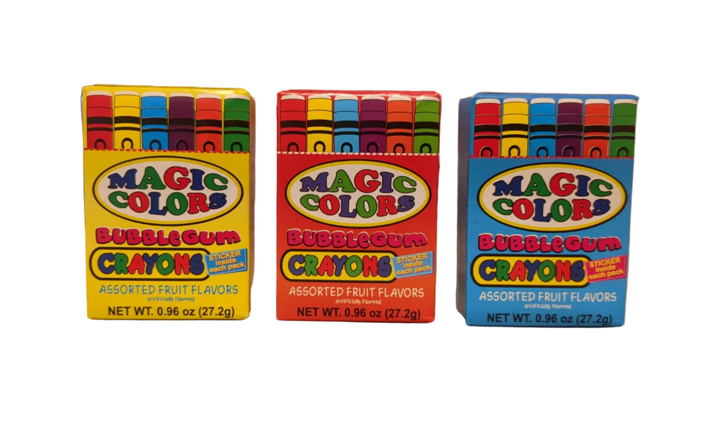 Bubblegum Crayons