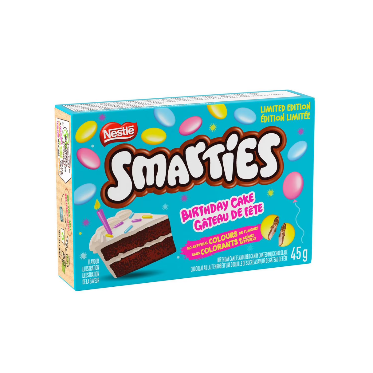 Smarties Birthday Cake