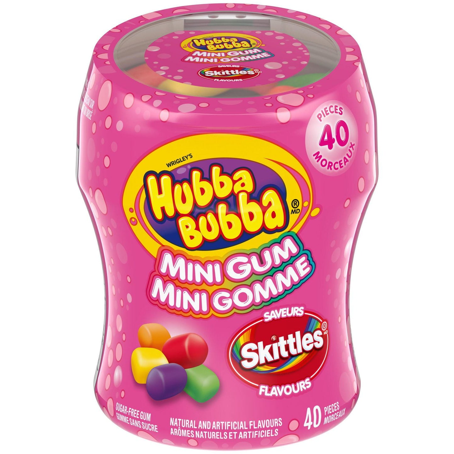 Hubba Bubba Skittles Mini Gum