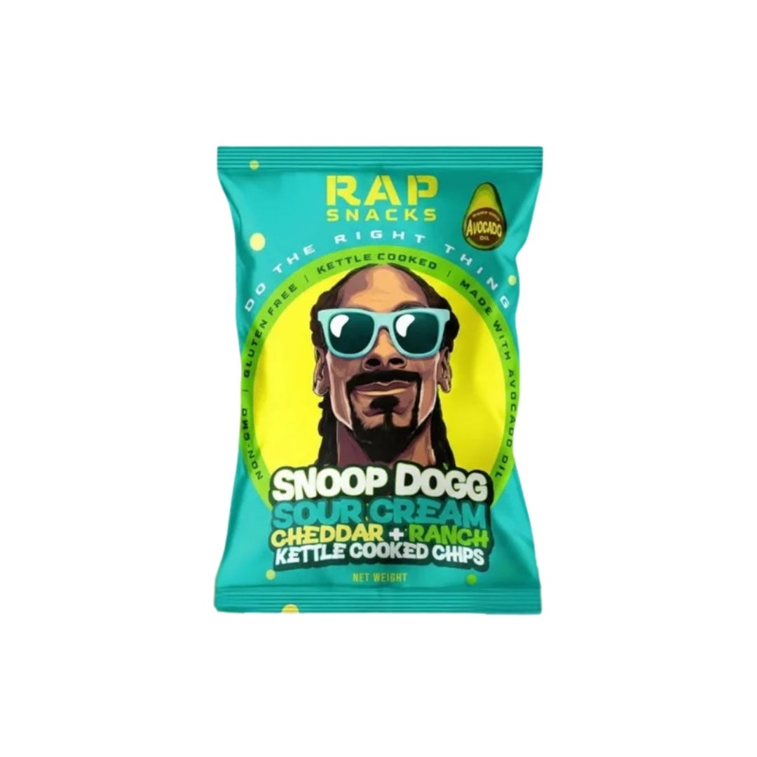 Rap Snacks Snoop Dogg Sour Cream & Cheddar Ranch