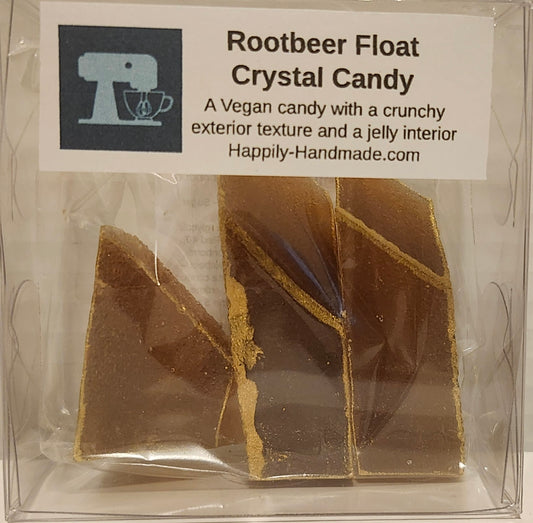 Rootbeer Float Crystal Candy