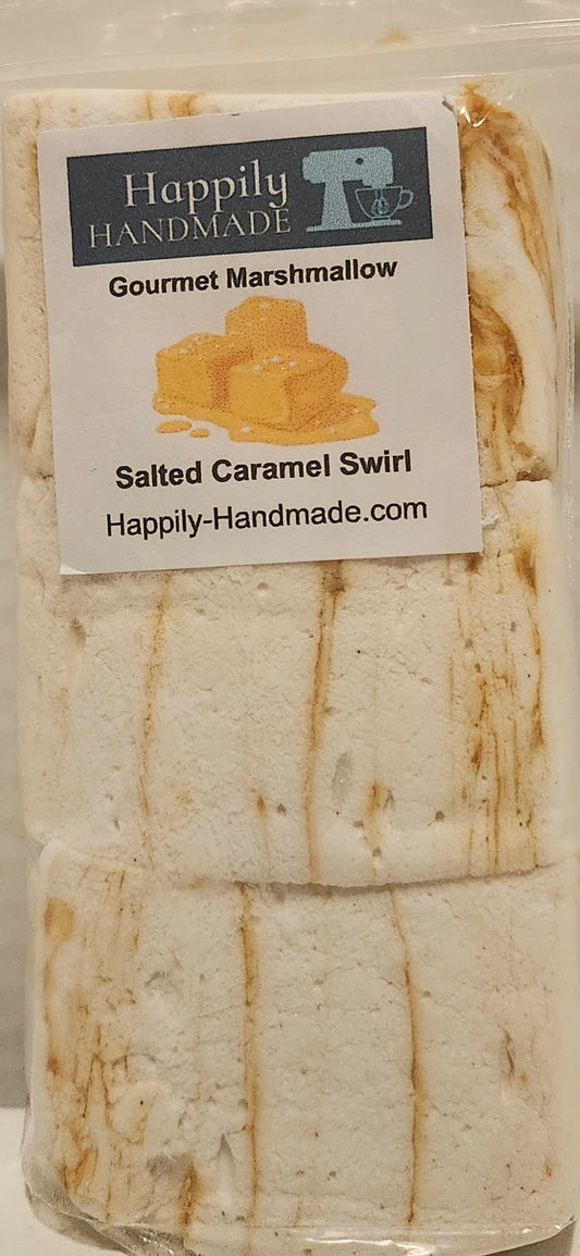 Gourmet Marshmallows Salted Caramel Swirl