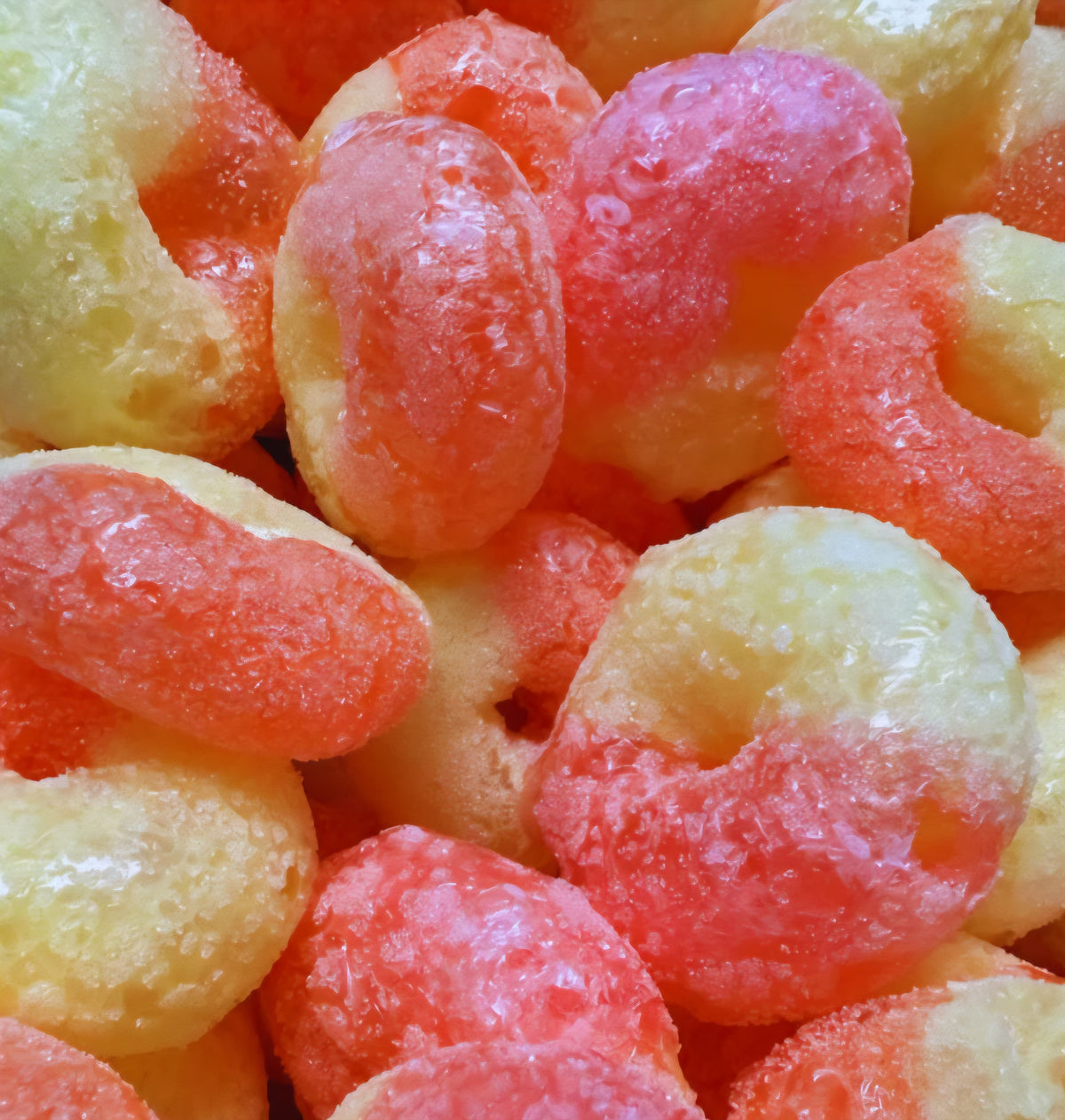 Freeze Dried Peach Rings – The Candy Gram