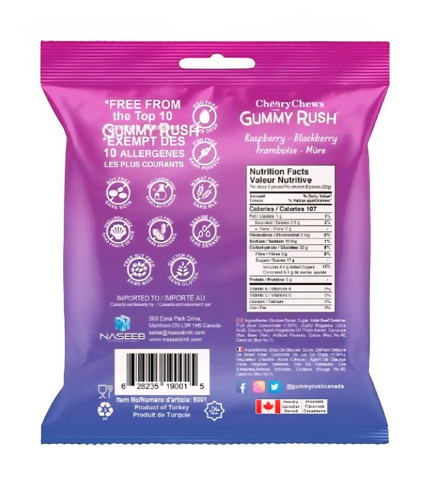 Cheery Chews Gummy Rush Berry Bliss