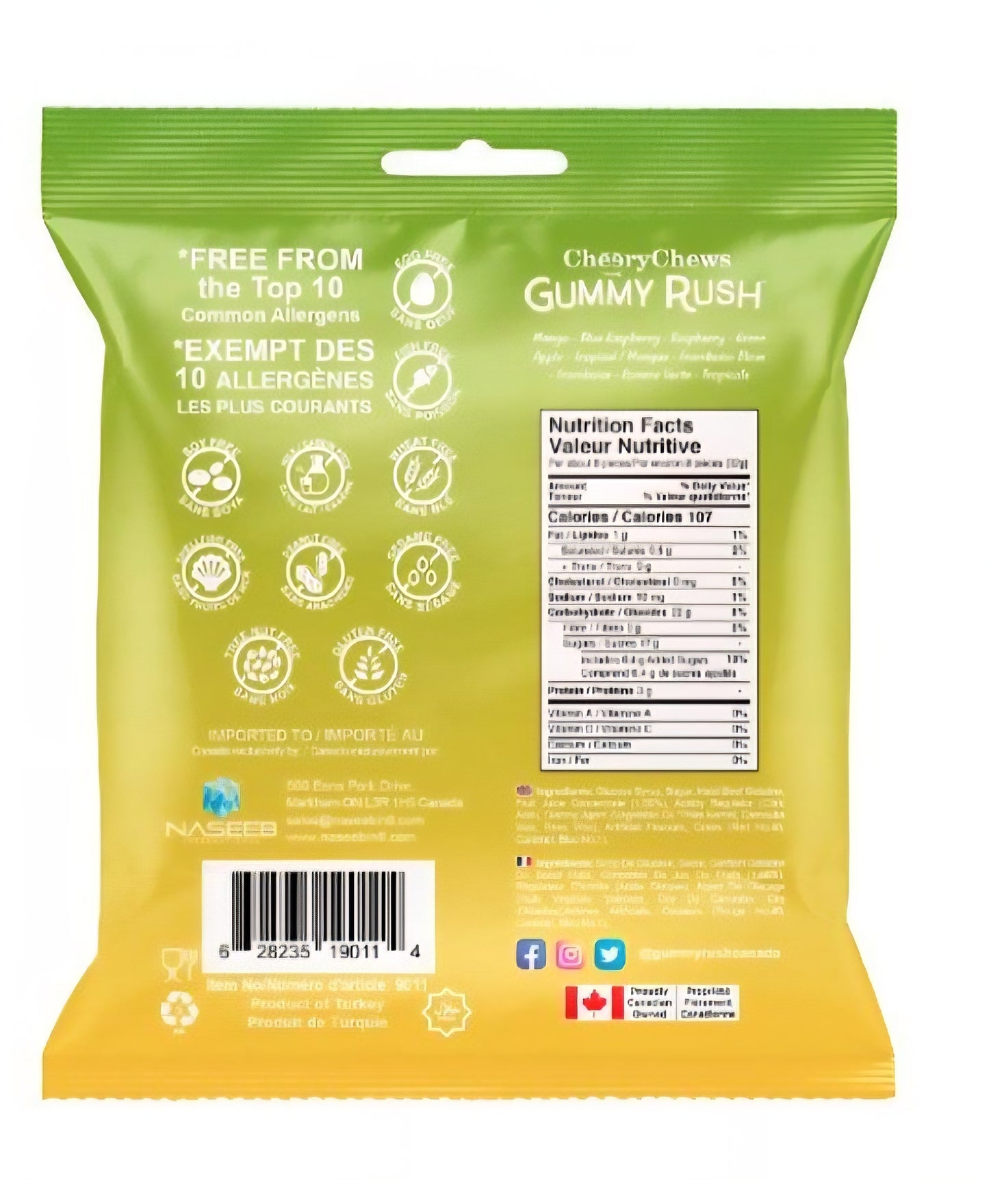 Cheery Chews Gummy Rush Tiny Turtles