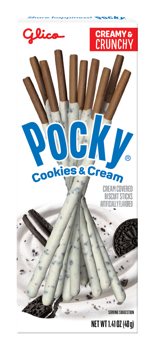 Pocky Cookies and Cream