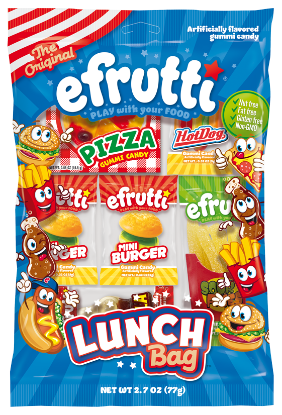 Efrutti Lunch Bag Gummy Candy