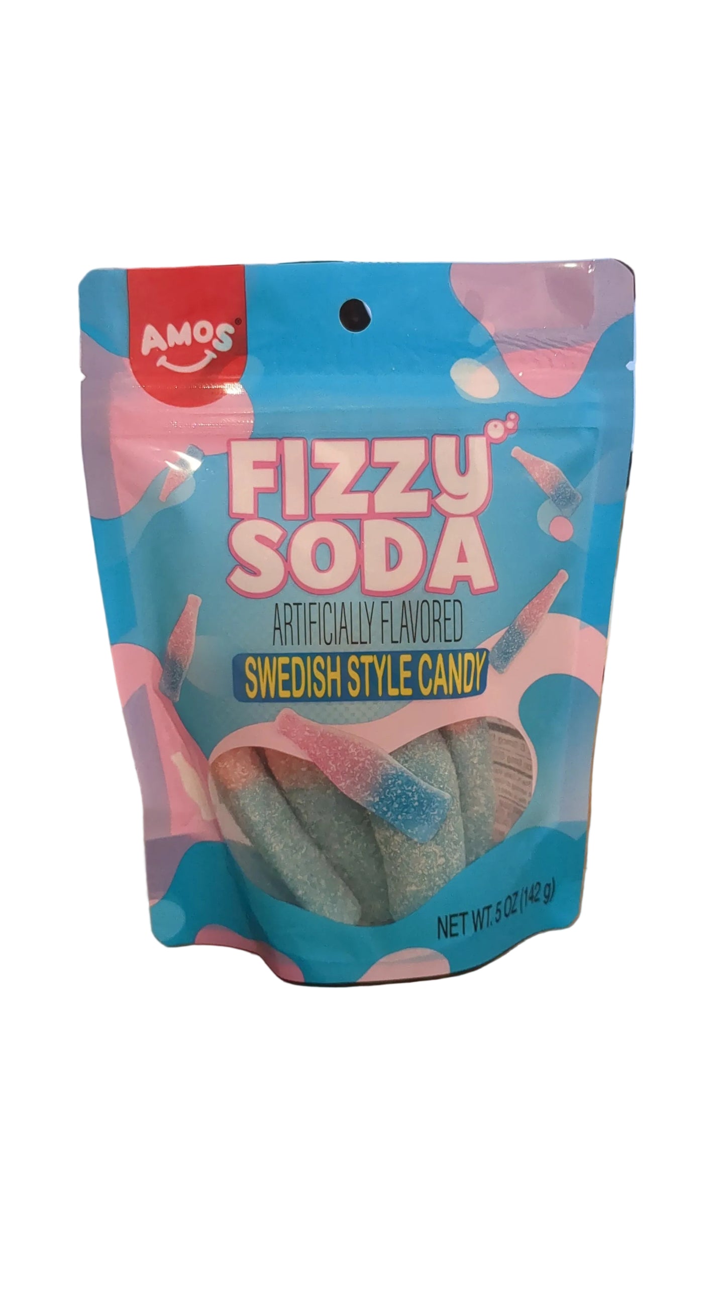 Amos Fizzy Soda Swedish Style Candy
