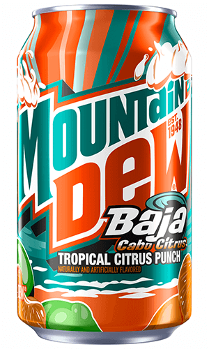 Mountain Dew Baja Tropical Citrus Punch