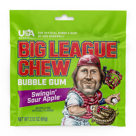 Big League Chew Swingin' Sour Apple