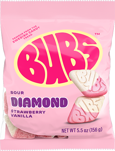 Bubs Diamond Strawberry Vanilla