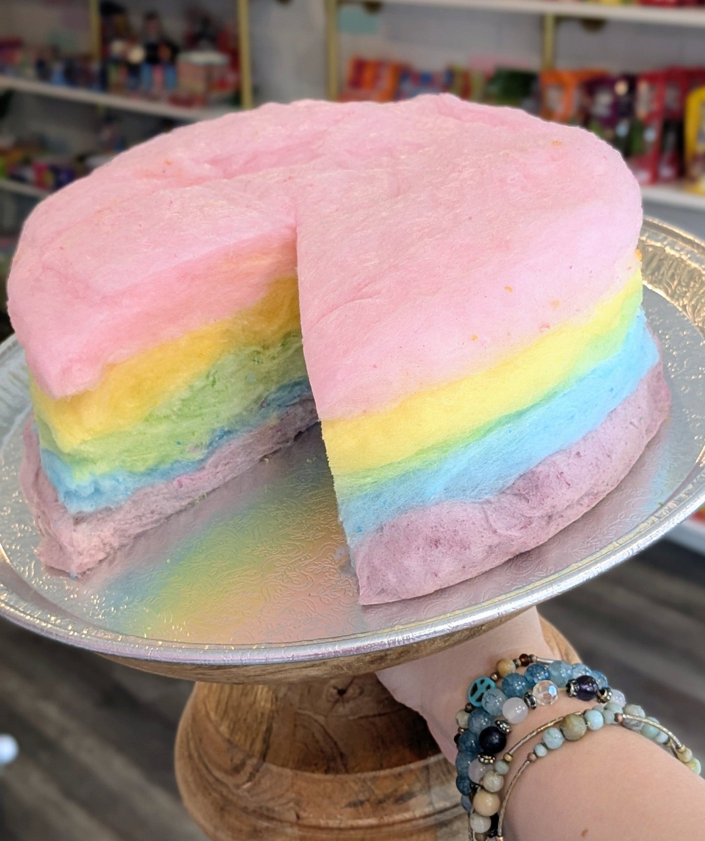 Cotton Candy Cake