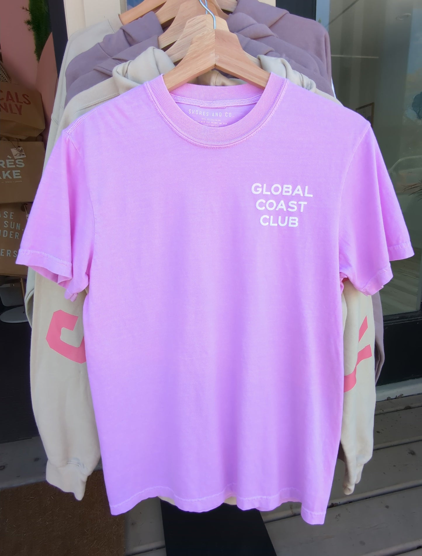 Shores & Co. Purple Global Coast Club T-Shirt