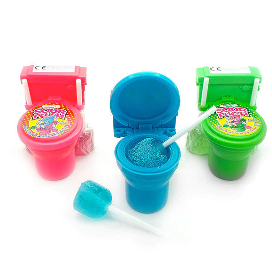 Sour Flush Candy Plunger & Powder Dip