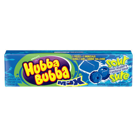 Hubba Bubba Max Sour Blue Raspberry