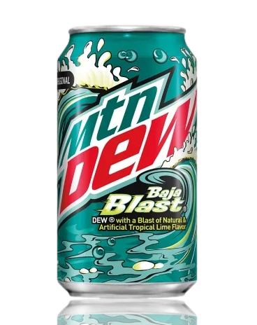 Mountain Dew Baja Blast Tropical Lime