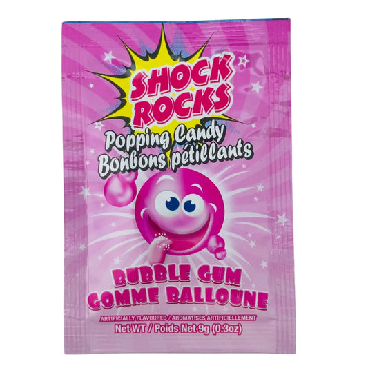 Shock Rocks Bubble Gum